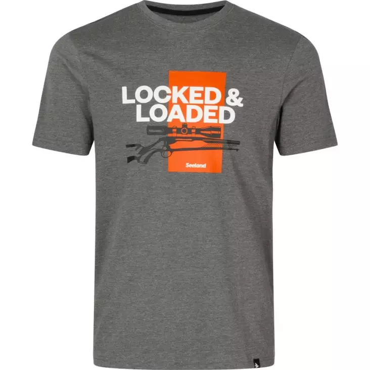 Seeland Loaded t-shirt Grå Melange - Friluftskläder - 5714733651778 - 1