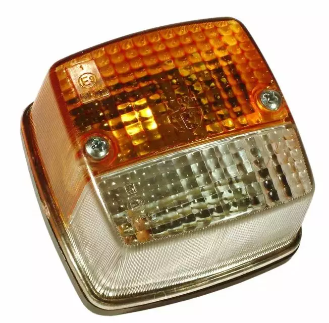 Varnings- och extraljus fyrkantig, gul/vit - Varselljus och fyrar - 5035776844478 - 1