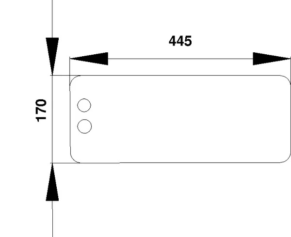 Bakruta, övre (Fendt 258514210430) - Styrhytt och kaross - 3660980020428 - 1