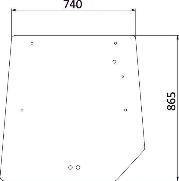Bakruta, övre (MF 3902141M1) - Hytt och kaross - 8716106434558 - 1