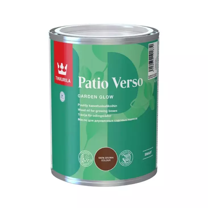 Tikkurila Patio Verso 0,9 l träolja - Oljor, vaxer, impregneringar - 6408070101858 - 1