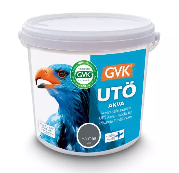 UTÖ AKVA träolja grå 0,9 liter - Oljor, vaxer, impregneringar - 6419726999538 - 1