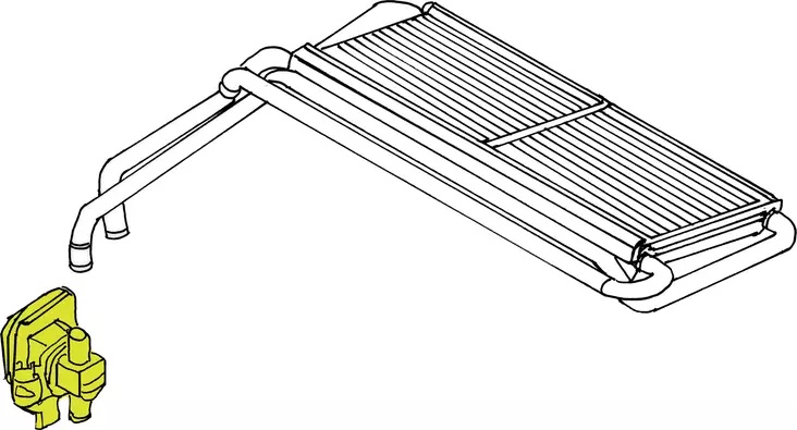 Vattenventil som passar Scania HVAC utgåvan 2 - Hytt och kaross - svm0000009298 - 1