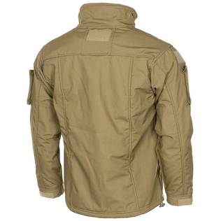 Fleecejacka Combat coyote tan - Friluftskläder - 4044633149329 - 2
