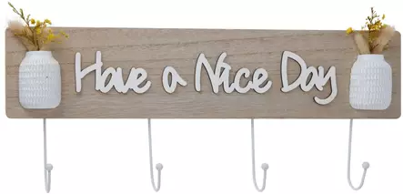 Ha en bra dag vägghängare - Väggkrokar, klädhängare - 8720573197519 - 1