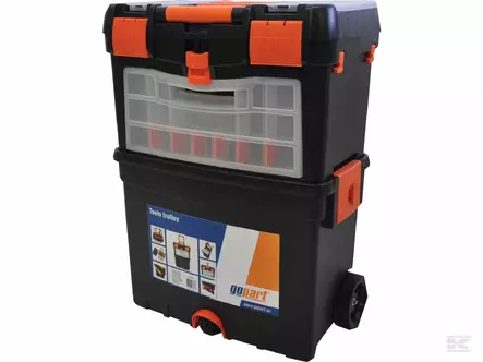 Verktygsvagn GoPart- mått 450x260x620mm- vikt ca 6 kg- dragbar - Verktygssatser - 5700036741049 - 1