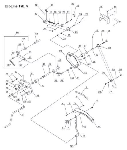 Drivaxel för Kongskilde växellåda (500053658) - Såmaskiner - 5700036489569 - 2