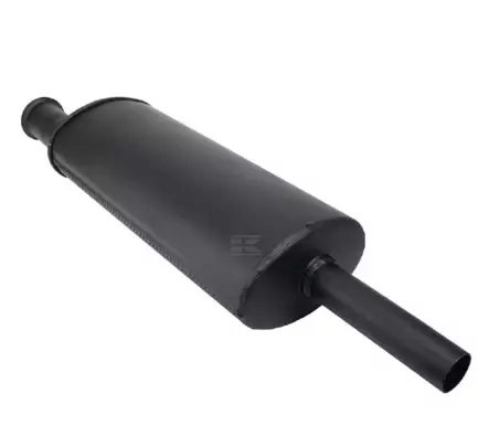 Dämpare matt svart, passar JD - Avgassystem - 5035776932519 - 1