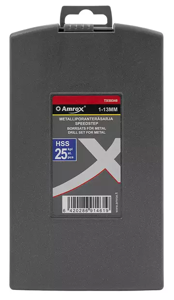 Metallborrstålsset HSS Speedstep 25-O - Metallborrbitar - 6420286914619 - 2