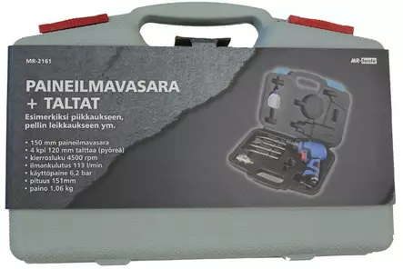 Lufttryckshammare + st chisel - Andra tryckluftsmaskiner och -tillbehör - 6430074690069 - 2