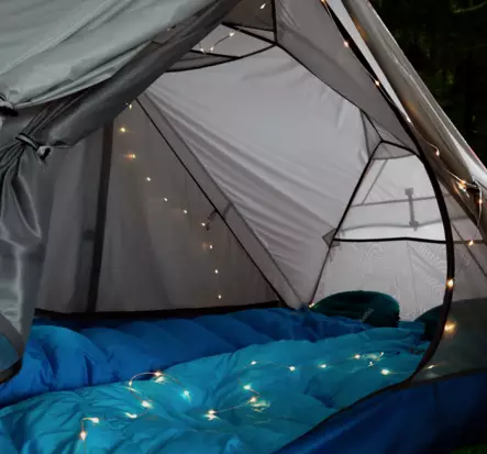 Fritids Ljusslinga uppladdningsbar 8m 200lm 80xLE - Stämningsbelysning - 6418536028919 - 2