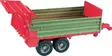 Bruder gödningsvagn med hjul - Bruder arbetsmaskinsleksaker - 4001702022099 - 1