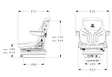 Sits Grammer Maximo Basic - Traktorsäten - G1288549 - 2