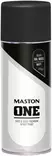 Maston sprayfärg ONE 400ml Matt svart - Sprayfärger - 6412490023119 - 1