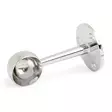 Rörhållare ändkupol 759 krom - Konsoler och väggskenor - 7317900042799 - 1