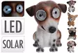 Solarhund med solpanel - Trädgårdsskulpturer, dekorationer - 8719202116069 - 1