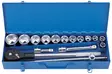Hylssats 16 delar 3/4" nyckel - Hylsor och satsar - 4712110630089 - 1