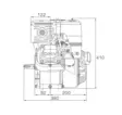 Loncin löstagbar motor 8 hk / 270 cc - Lokalmotorer - svm000009449 - 3