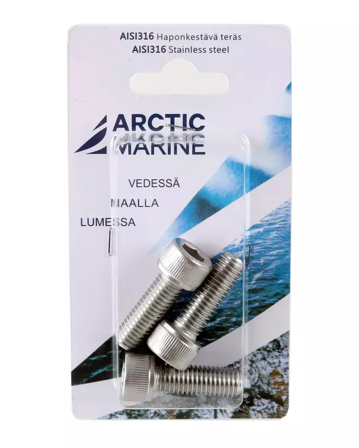 Arctic Marine sexkantsskruv M10 - Bultar och muttrar, metrisk gänga - 6430075570759 - 1
