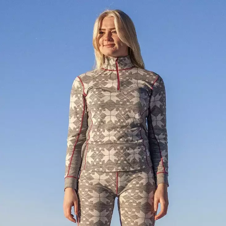 Dovrefjell Traditionell dam merinoullströja - Friluftskläder - 7071217033849 - 1