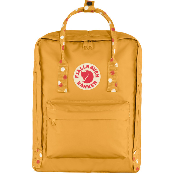 Fjällräven Kånken ryggsäck i färgen Ocher-Confetti Mönster - Ryggsäckar, väskor - 7323450786359 - 1