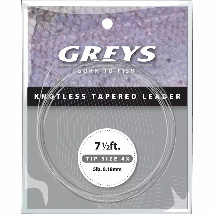 Greys Leader Tapered Greylon Fluorocarbon 7x9 2 lb - Övriga fiskeredskap - 617075942199 - 1