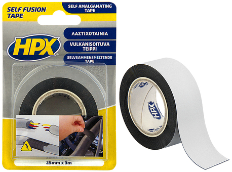 HPX vulkaniseringstejp 25 mm x 3 m - Tejper - 5425014220179 - 1