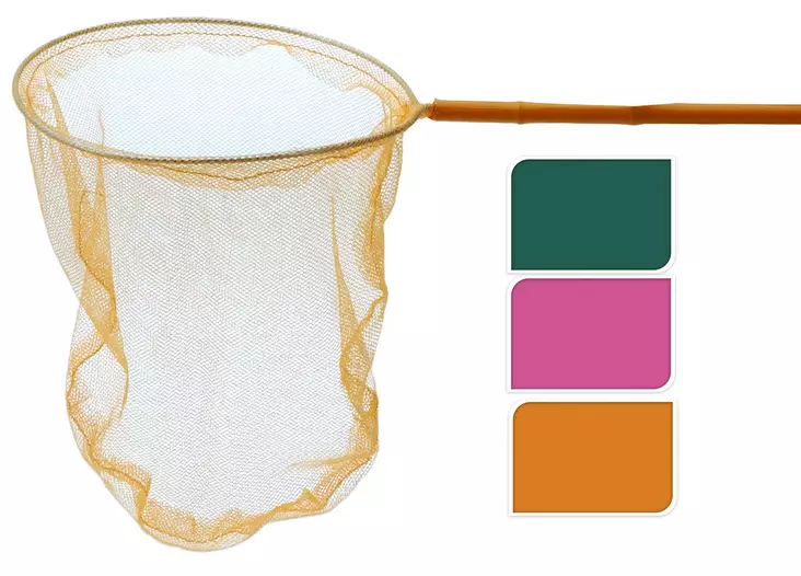 Fjärilhåv med bambustång 110 cm - Sommarleksaker - 8711295501999 - 1