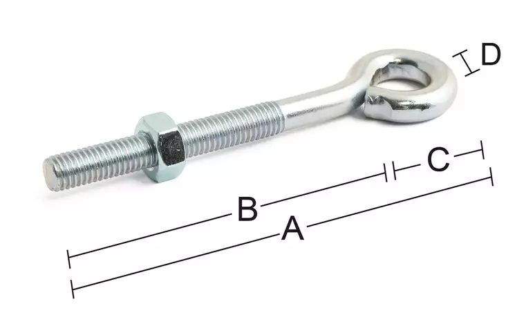 Habo siktbult 5002 - Öglebultar, S-krokar m.m. - 7317900071799 - 1