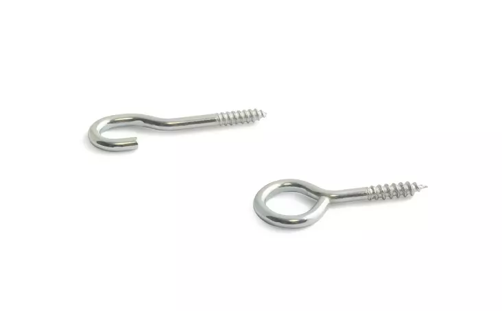 Habo gardinstänger krok och ögla 807 - Fönstertillbehör - 7317900032769 - 1