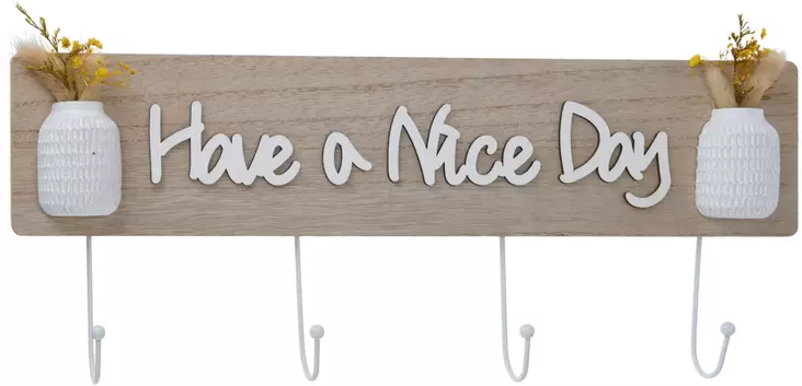 Ha en bra dag vägghängare - Väggkrokar, klädhängare - 8720573197519 - 1