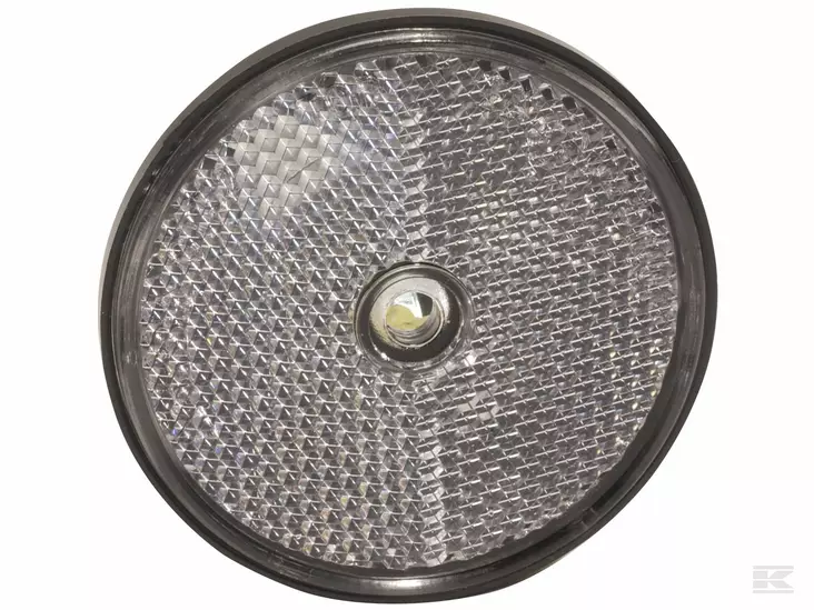 Reflex vit Ø60 mm med skruv - Andra traktortillbehör - 5700030673179 - 1