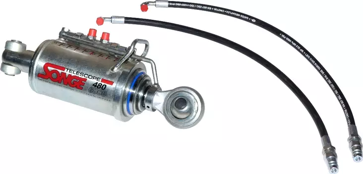 Hydraulisk teleskopisk dragstång Songe Telescope 75 480-801 mm kat. 2 - Drag- och tryckstänger - 5700033126399 - 1