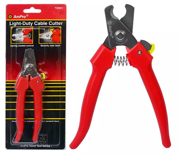 Kabelklippare 165 mm - Tänger och skärare - 795609309219 - 1