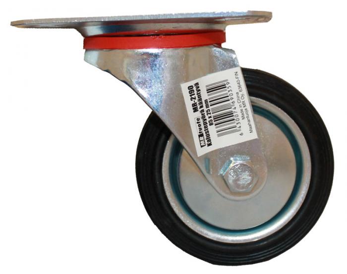 Konstruktionhjul svängbart 85x25 mm - Möbelhjul, rörben - 6430074690359 - 1