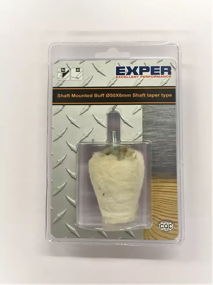 Tygskiva 50x50x6mm - Slipmaterial - 6438081002219 - 1