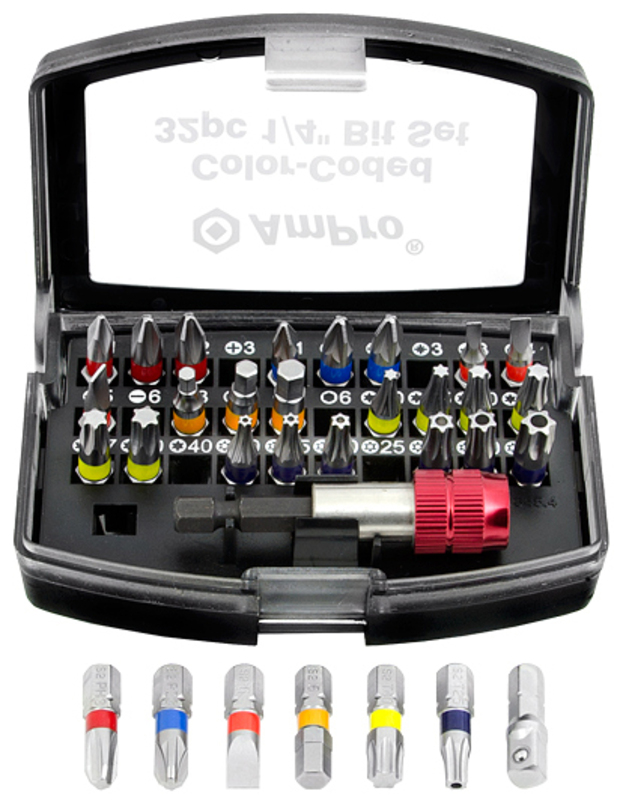 Bitsset 32 delar - Skruvbits och -satser - 795609194709 - 1