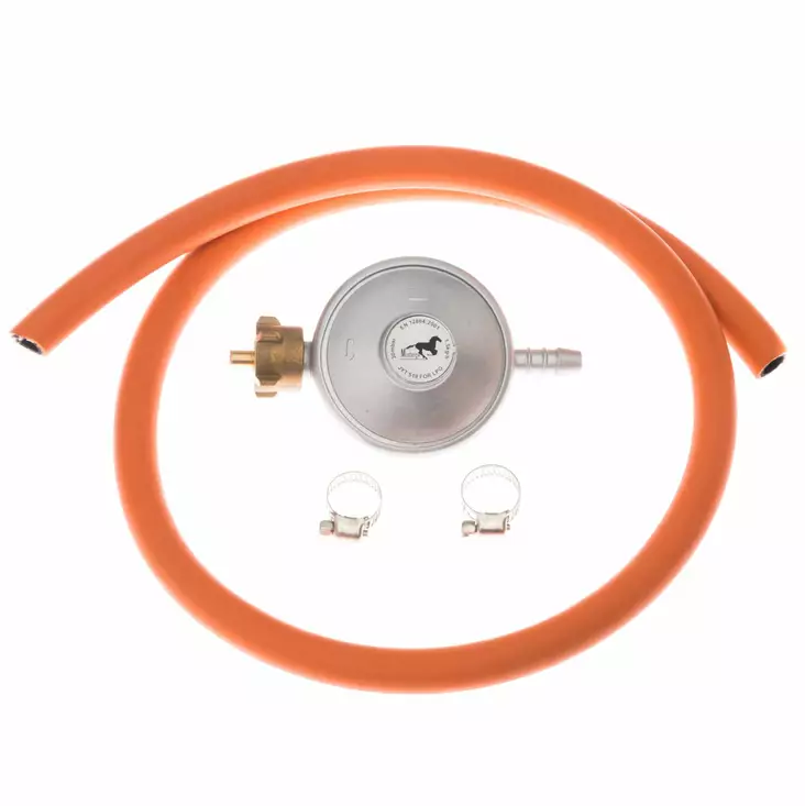 Rörventil lågt tryckregulatorset - Grilltillbehör - 6410411089879 - 1