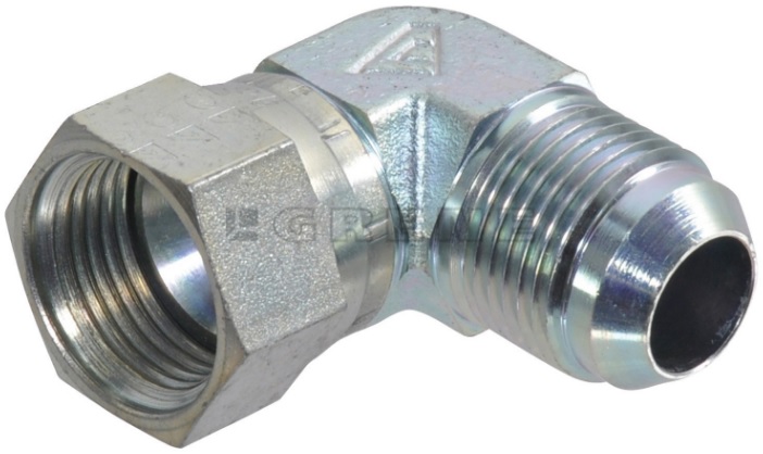 Vinkelkoppling 3/4" JIC 90° han/hon - Hydraulik - 8716106791989 - 1