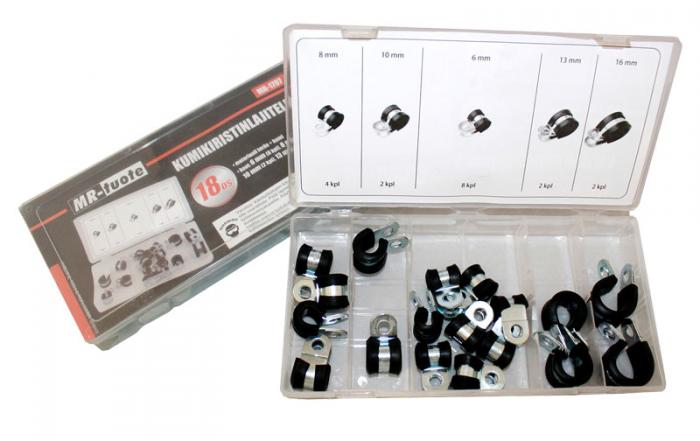 Gummibandsklippare set 80 st. - Biltillbehör - 6430032156699 - 1