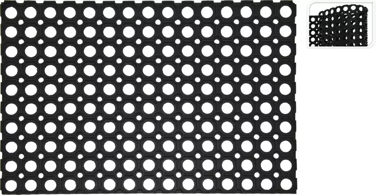 Kurastop gummimatta 40x60 cm - Andra städprodukter - 8720573207829 - 1