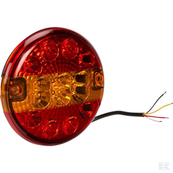 LED-taklampa rund - Varselljus och fyrar - 8719607110099 - 1