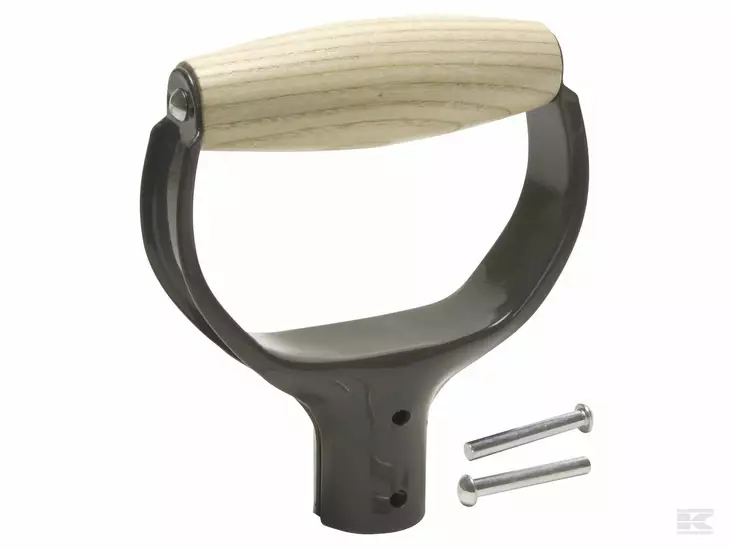 Spadehandtag metalliskt 30 mm - Spadar, grepar, högafflar - 5708754711399 - 1
