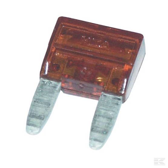 Mini säkring, 7,5A, brun, 6 st - Säkringar - 8716106125289 - 1