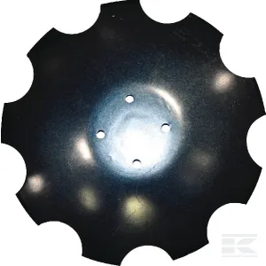 Skiva konkav med spår 460 x 4 mm - Jordbearbetningstillbehör - 8719607012669 - 1