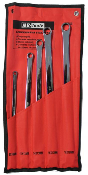 Insexnyckelsats 5-delar lång - Fast nyckelringar - 6430032153889 - 1