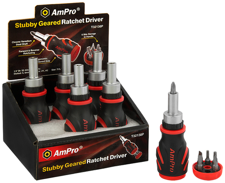 Kompakt skruvdragarsats 7-delar - Skruvbits och -satser - 795609321389 - 1