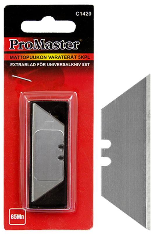 Reservblad för hobbykniv 5 st - Knivar ja knivar - 6420286814209 - 1