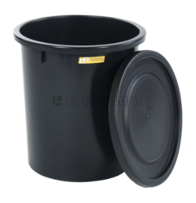 Plastfat med lock - Viltuppfödning och -vård - 7318147350029 - 1