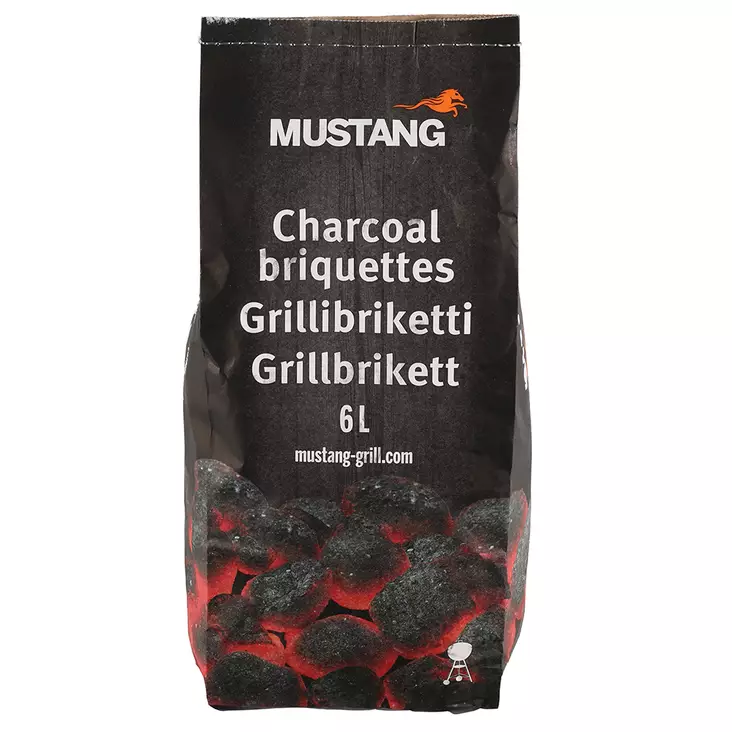Mustang Grillbrikett 6 L - Grilltillbehör - 6410413165359 - 1